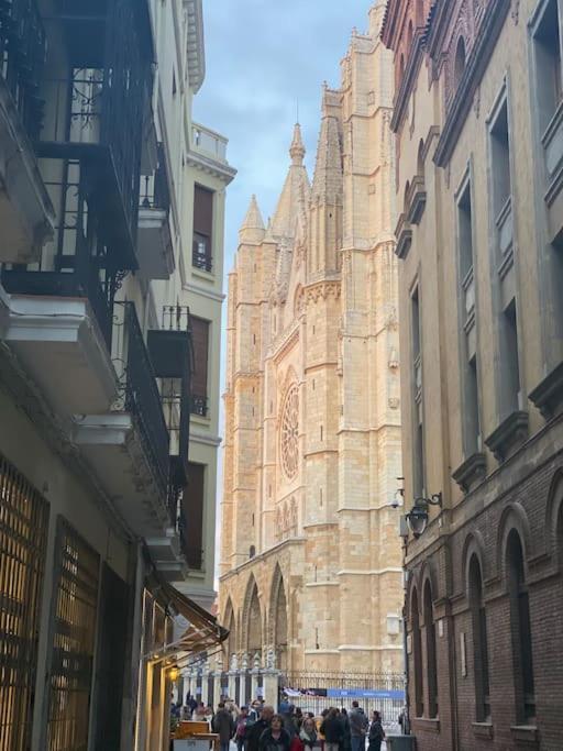Centro Historico Barrio Humedo Acogedor Rustico Apartamento Leão Exterior foto